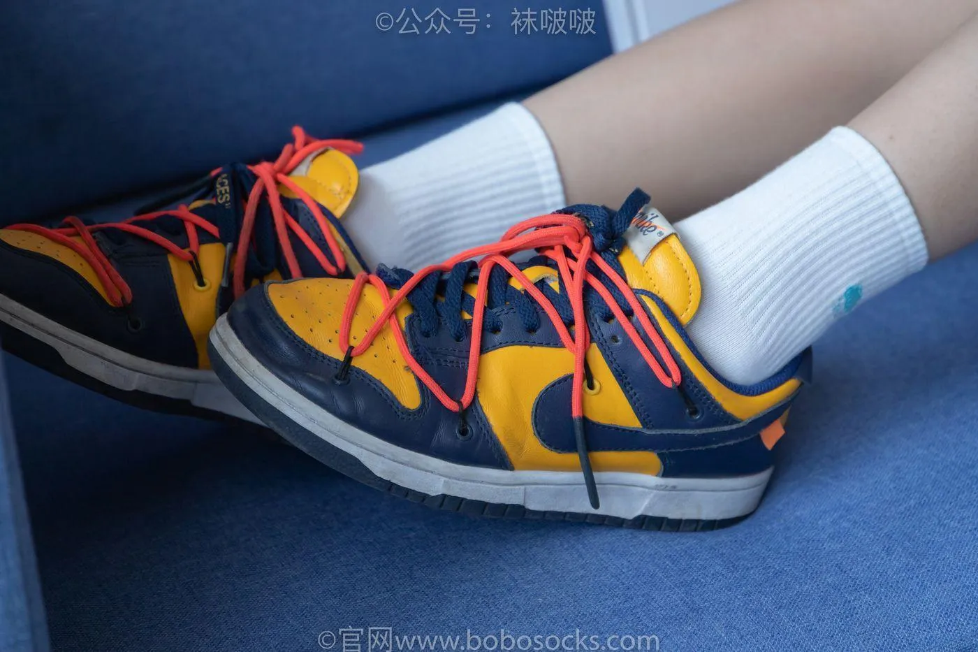 [BoBoSocks袜啵啵]NO.009 果冻-耐克板鞋、白棉袜、裸足 [130P]插图3